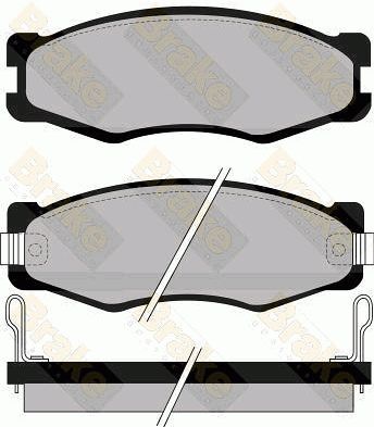 BRAKE ENGINEERING Jarrupala, levyjarru PA601